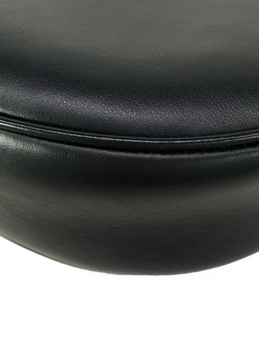 CELINE Medium Ava Trionf Bag Black Calf Skin Handbag - Picture 12 of 16